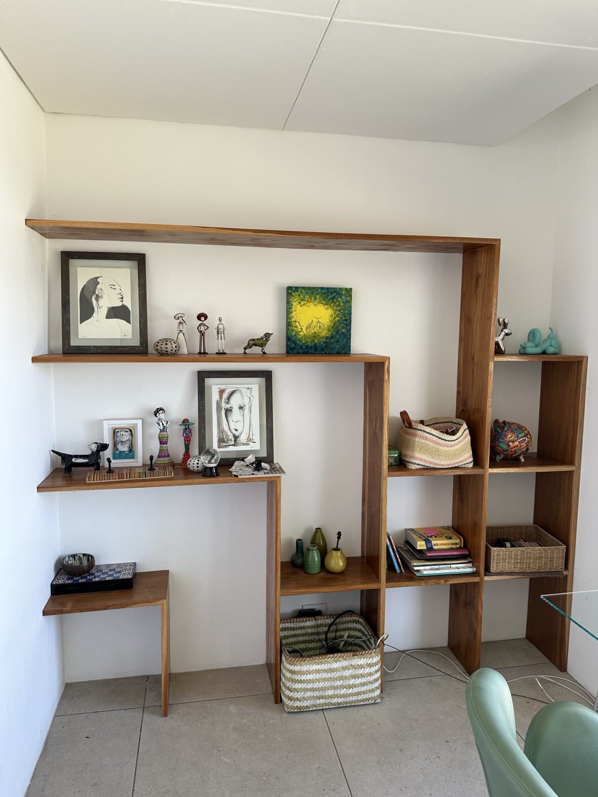 Custom Built-In Shelving