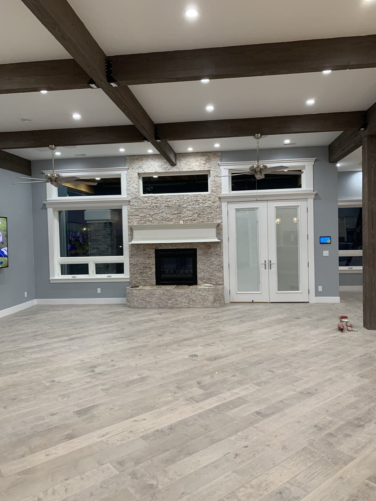 Coffered Ceiling & Interior Trim