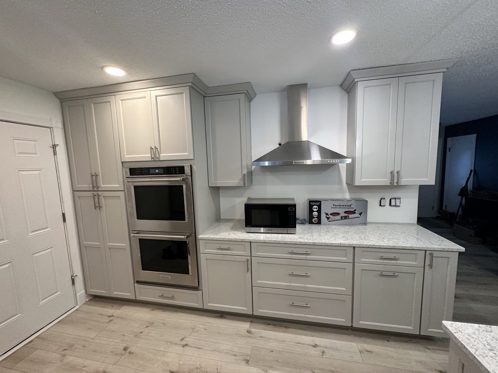 Custom Kitchen with Stainless Range Hood