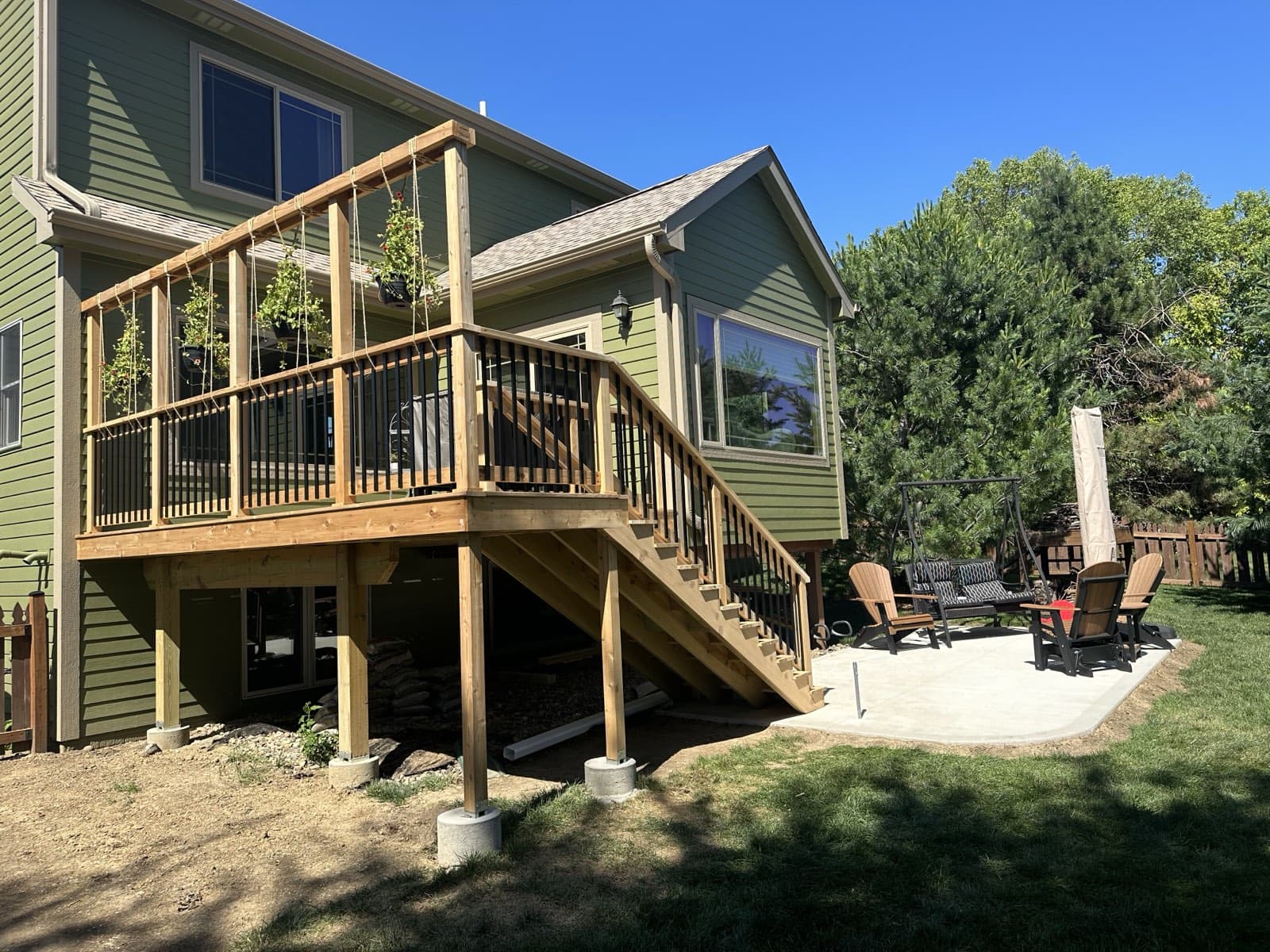 Backyard Cedar Deck